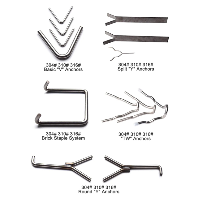 Tipo refrat&aacute;rio industrial da &acirc;ncora 310S de a&ccedil;o inoxid&aacute;vel do teste padr&atilde;o redondo de V para mold&aacute;veis